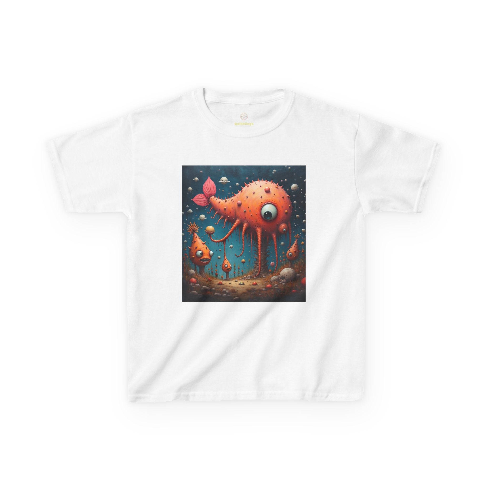 Romana and the Quibs - Kids Heavy Cotton Tee