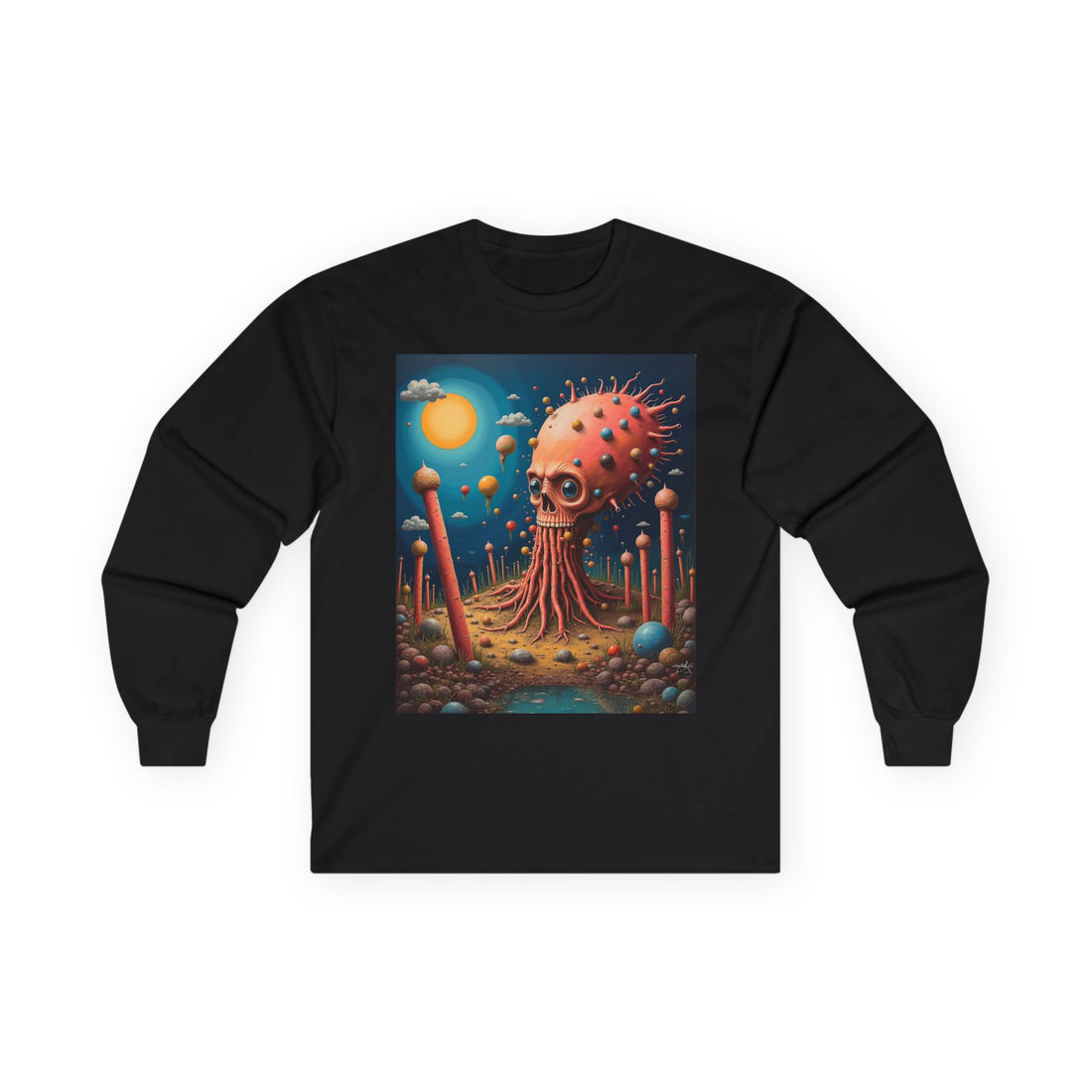 Roger - Quirky Unisex Long Sleeve Tee