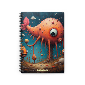 Romana and the Quibs - Spiral Notebook