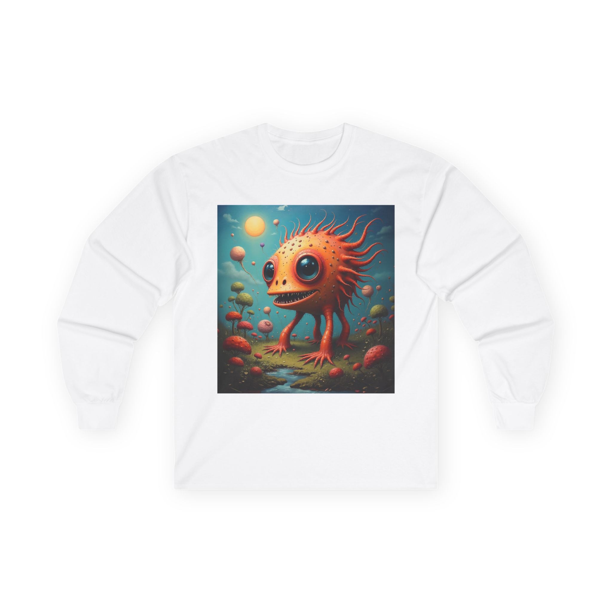 Vinnie - Quirky Unisex Long Sleeve Tee