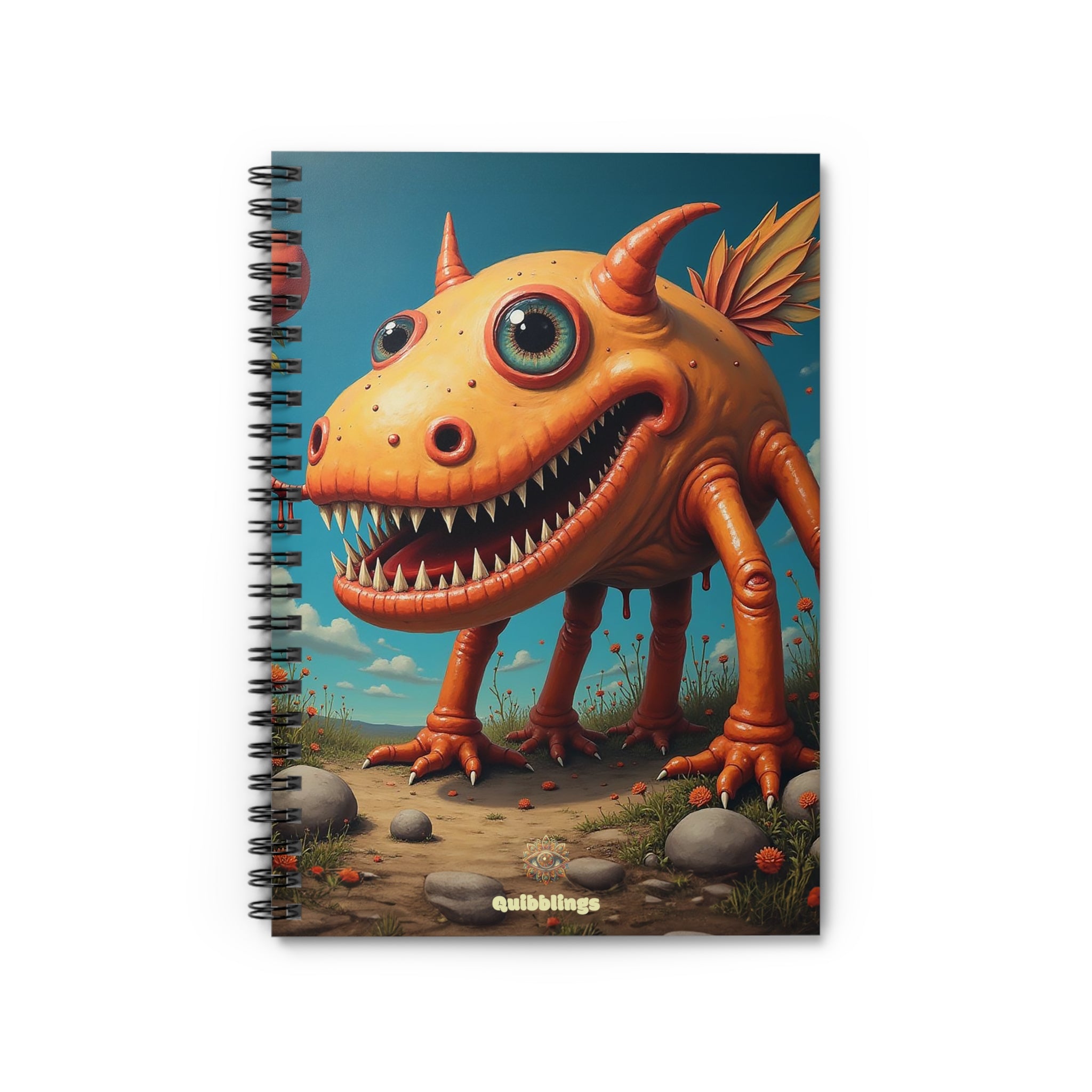 Rod - Whimsical Spiral Notebook